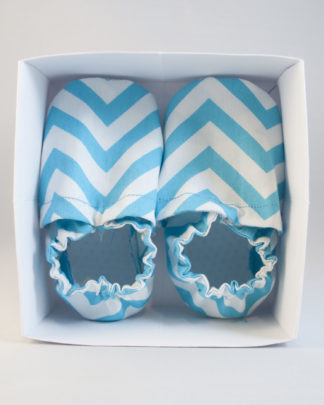 Chevron Baby Shoes